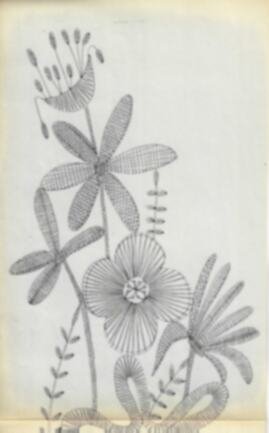 Klöppelbrief „Blumenwelt“ (Nr. 0120) – Übersicht