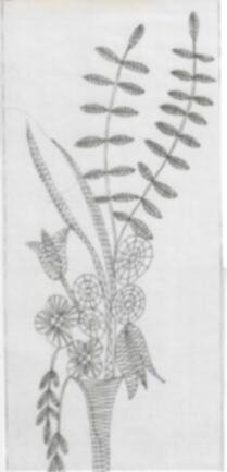 Klöppelbrief „Vase mit Blumen“ (Nr. 0413) – Übersicht