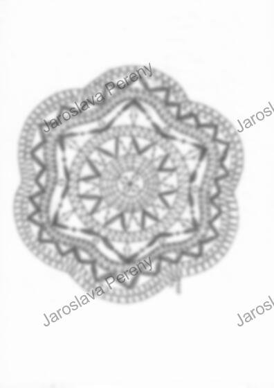 0662 Spitzendeckchen Bobbin lace pattern “Lace Doily” (no. 0662)