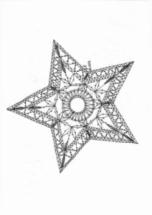 Klöppelbrief „Weihnachtsstern“ (Nr. 0664) – Übersicht