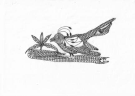 Klöppelbrief „Vogel“ (Nr. 0678) – Übersicht