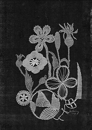 Klöppelbrief „Wildblumen“ – Übersicht
