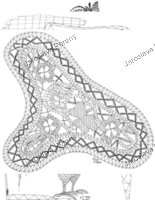 0760 Spitzeneinsatz Podvinek „Krajková vsadka“ (č. 0760)