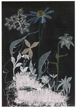 Klöppelbrief „Blumenwelt“ (Nr. 0887) – Übersicht