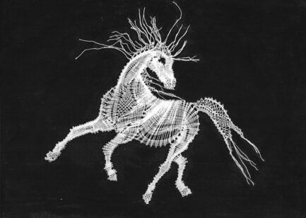 Klöppelbrief „Pferd“ (Nr. 0890) – Übersicht