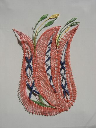 Klöppelbrief „Tulpenblüte“ – Übersicht